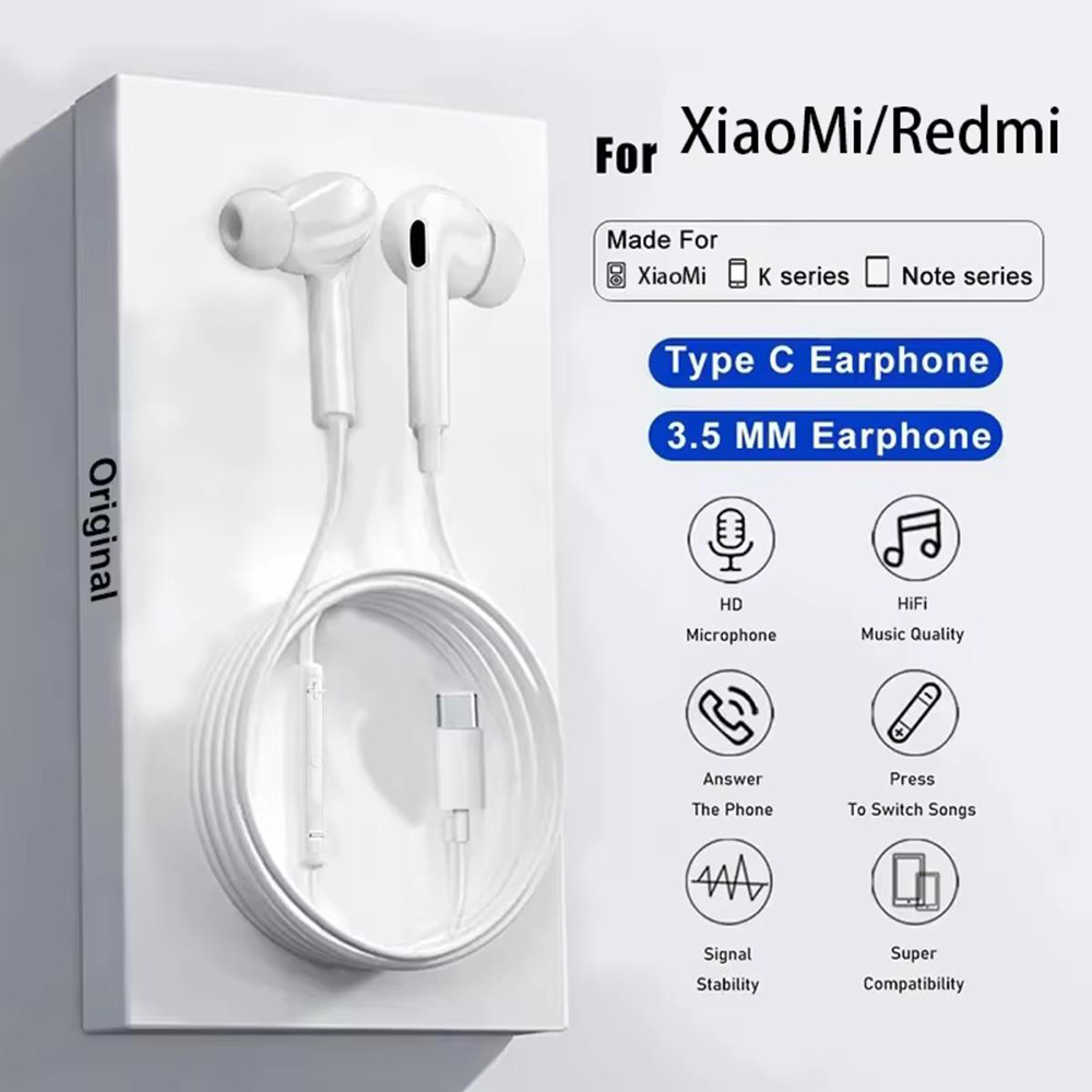 Xiaomi Gaming Accessories - Оригинальные проводные наушники типа C для