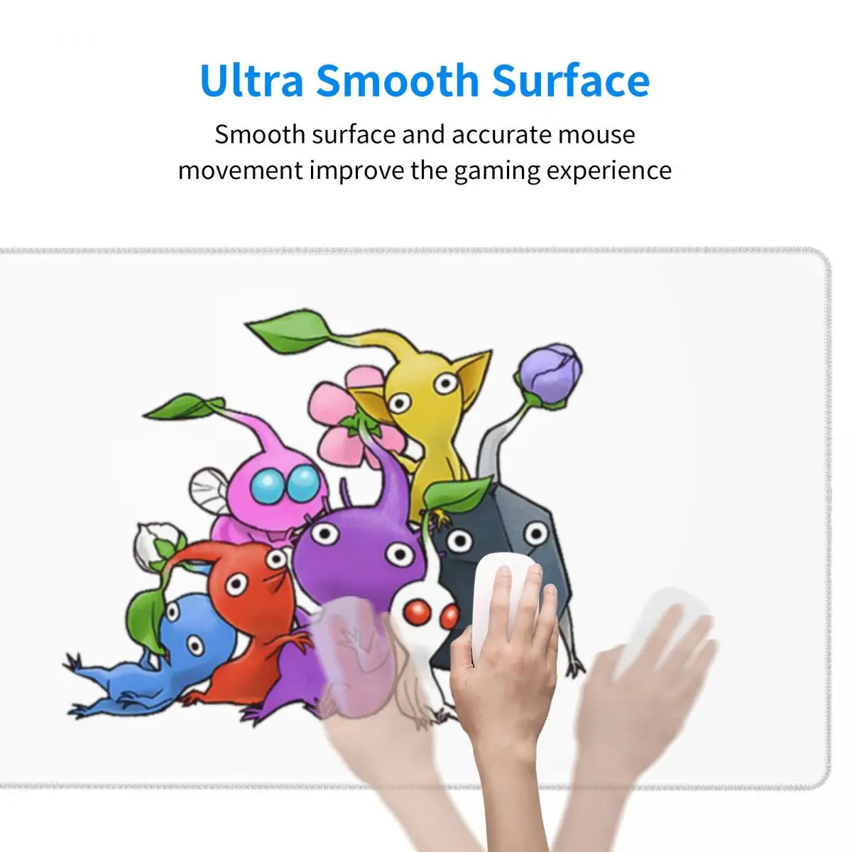 Большой коврик для мыши Pikmin – обзор и цена Gaming Accessories Ideas