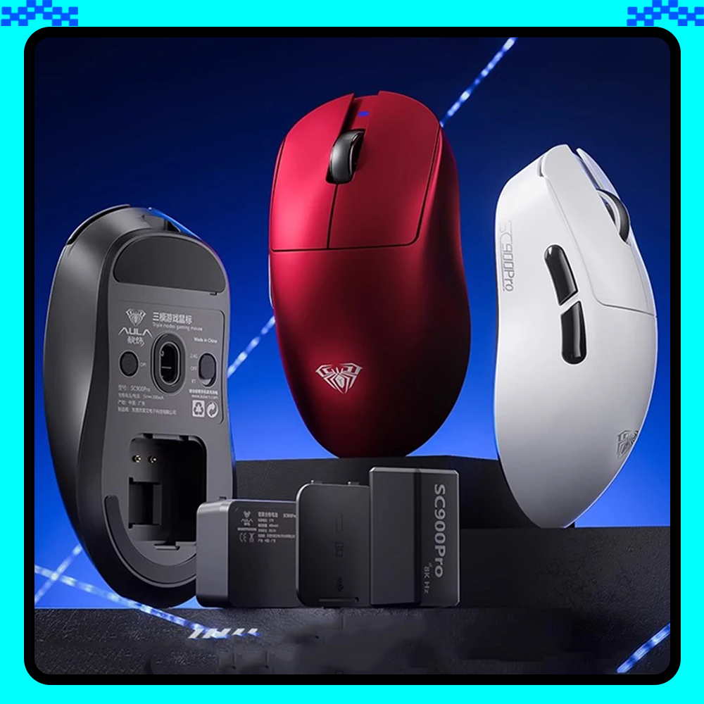 Мышь AULA SC900 Paw3950, трехр – обзор и цена Gaming Accessories For Pc