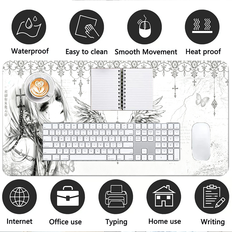 Кожаный коврик для мыши, черно – обзор и цена Gaming Accessories For Pc